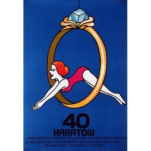 40 Carats, Polish Movie Poster