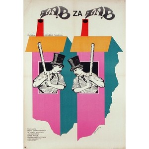Naboerne, Polish Movie Poster