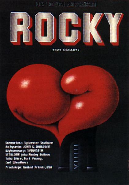 Begå underslæb kristen Stramme Rocky, Polish Movie Poster