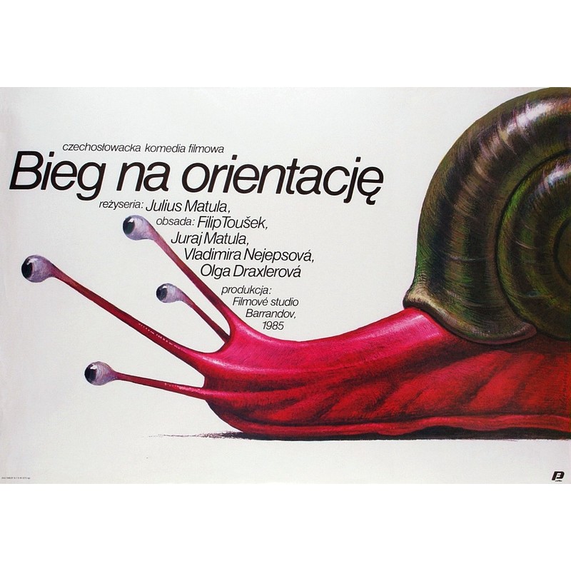 Bieg Na Orientacje, Polish Movie Poster