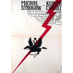 Michał Strogow,  plakat...