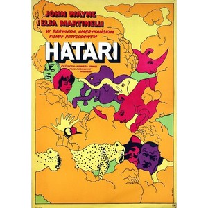 Hatari, Polish Movie Poster