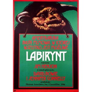 Labyrinth, Polish Movie Poster