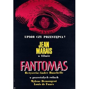 Fantomas, Polish Movie Poster
