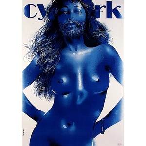 Blue woman with Beard,...