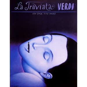 Traviata - Verdi, Opera Poster