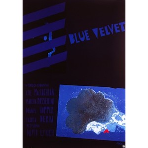 Blue Velvet, Polish Poster