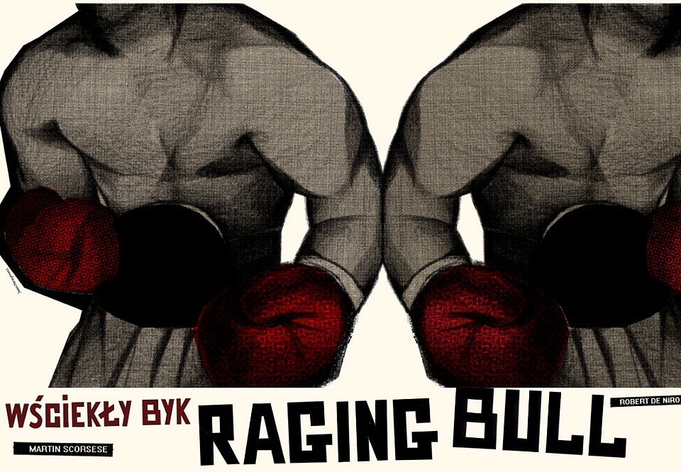 Raging Bull, De Niro, Polish Poster