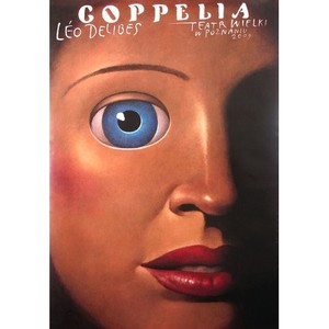 Coppelia, Polish Ballet Poster