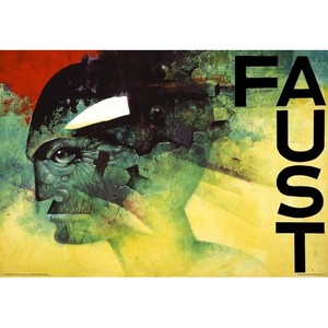 Faust, Goethe, Polish Poster