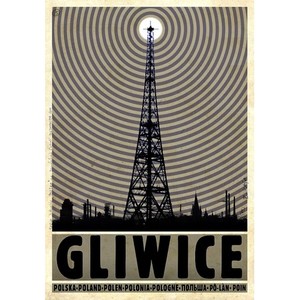 Gliwice, polski plakat...