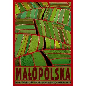 Małopolska, polski plakat...