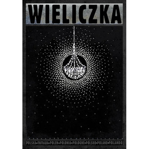 Wieliczka, polski plakat...