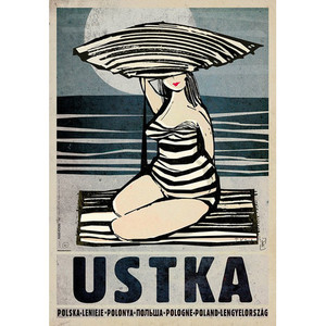Ustka, Polish Promotion Poster