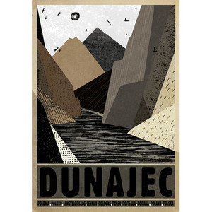 Dunajec, Polish Tourist Poster