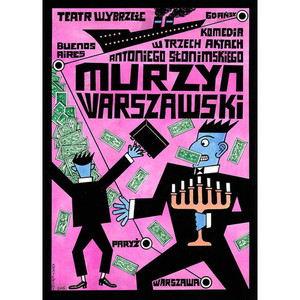 Murzyn Warszawski, plakat...