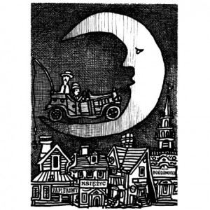 Paper Moon, Polish Poster,...