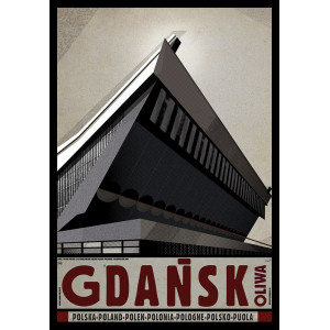 Gdańsk Oliwa, Plakat z...