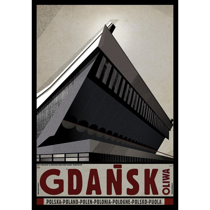 Gdańsk Oliwa, Plakat z serii Polska, R. Kaja