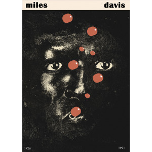 Miles Davis Poster by Jakub...