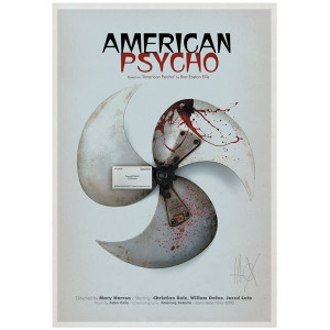 American Psycho, plakat...