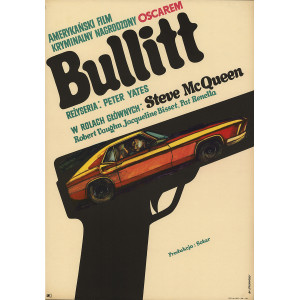 Bullitt, Plakat filmowy, 1972