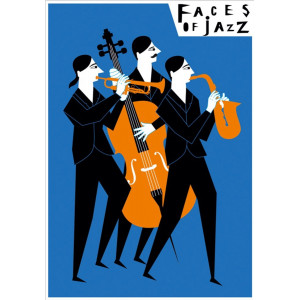 Plakat Faces of Jazz,...