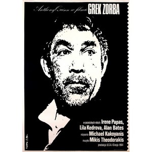 Grek Zorba, polski plakat...