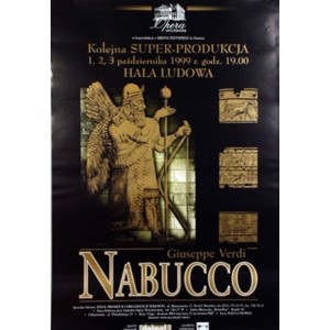 Nabucco - Opera poster